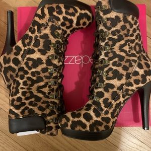 Leopard Bootie